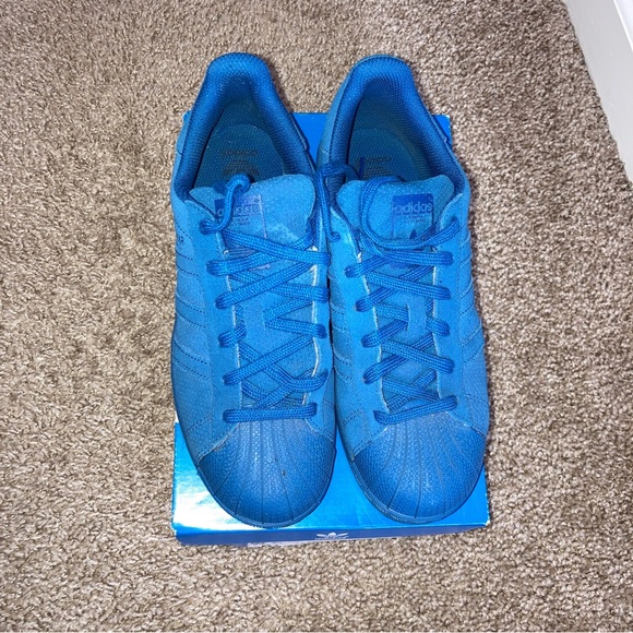 Adidas Originals AQ4169 Blue Big Kids Size 6.5 - Picture 6 of 10